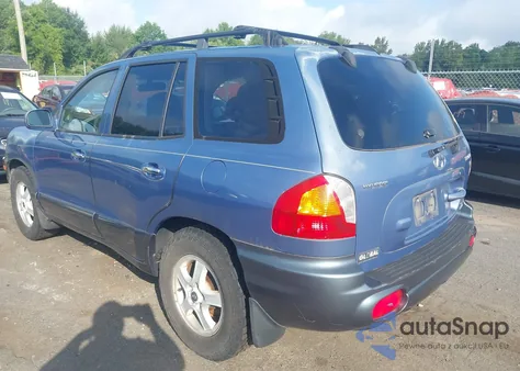2002 Hyundai Santa Fe Gls/Lx z USA, uszkodzony, nr VIN KM8SC73D52U249831